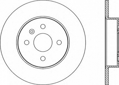 OPEN PARTS bdr217510 -  Тормозной диск